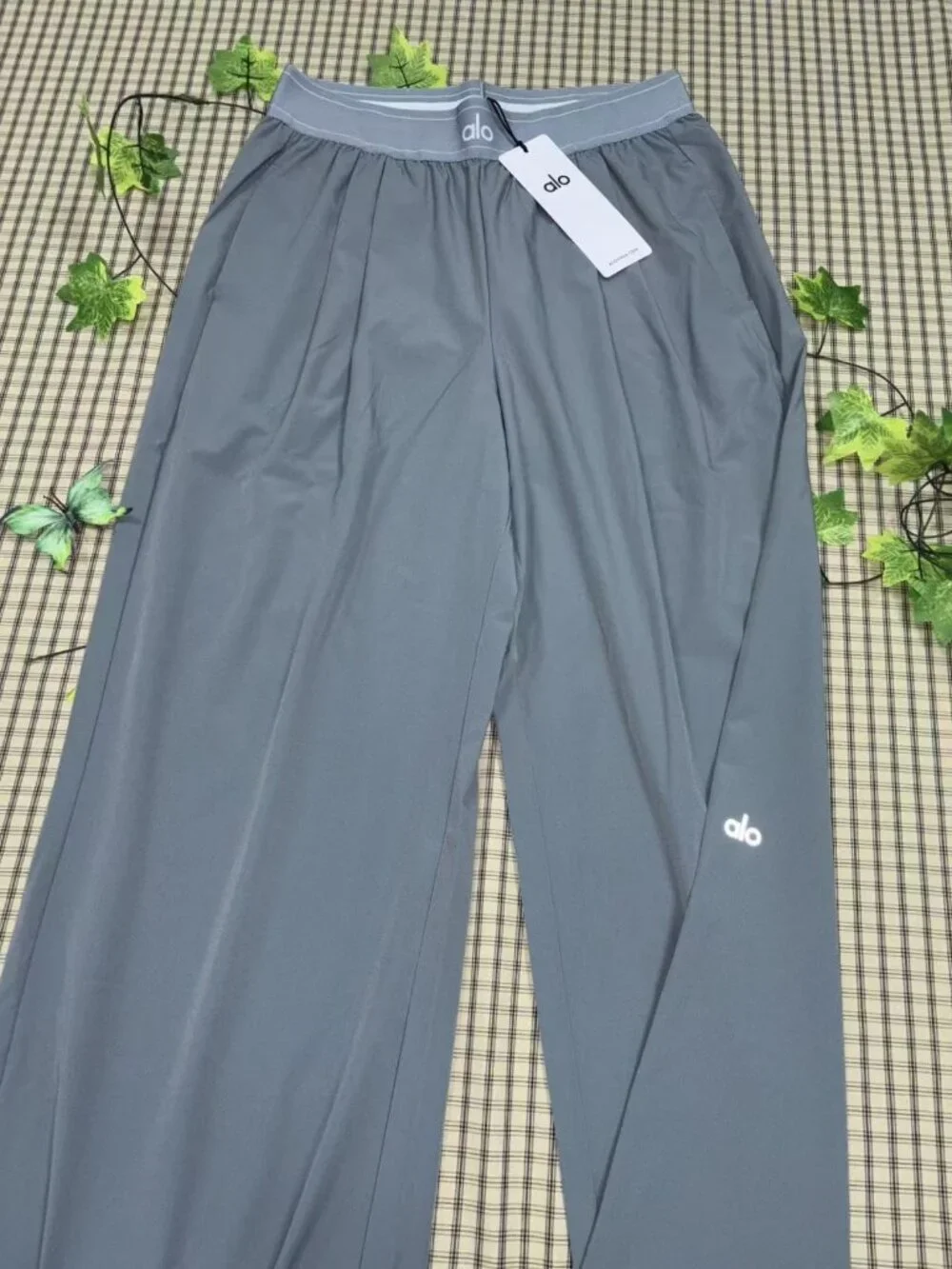 🧿Alo Yoga Suit Up Trouser Steel Grey Regular(30-inch)Tailored Look